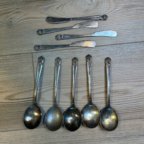 1847 Rogers Bros, Eternally Yours Silverware, 50 pieces - Picture 3 of 9